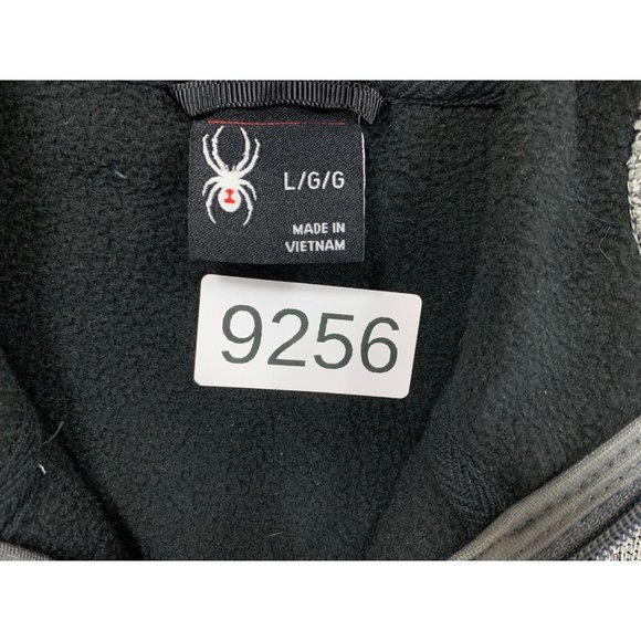 Spyder Polyester Full Zip Midweight Hoodie Jacket‎ (Men's Large) Gray - Picture 5 of 14